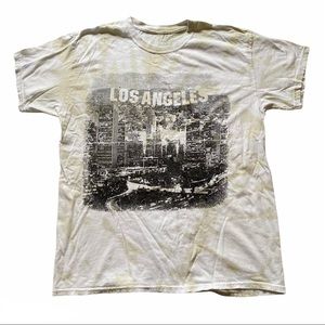 Los Angeles tie dye tee